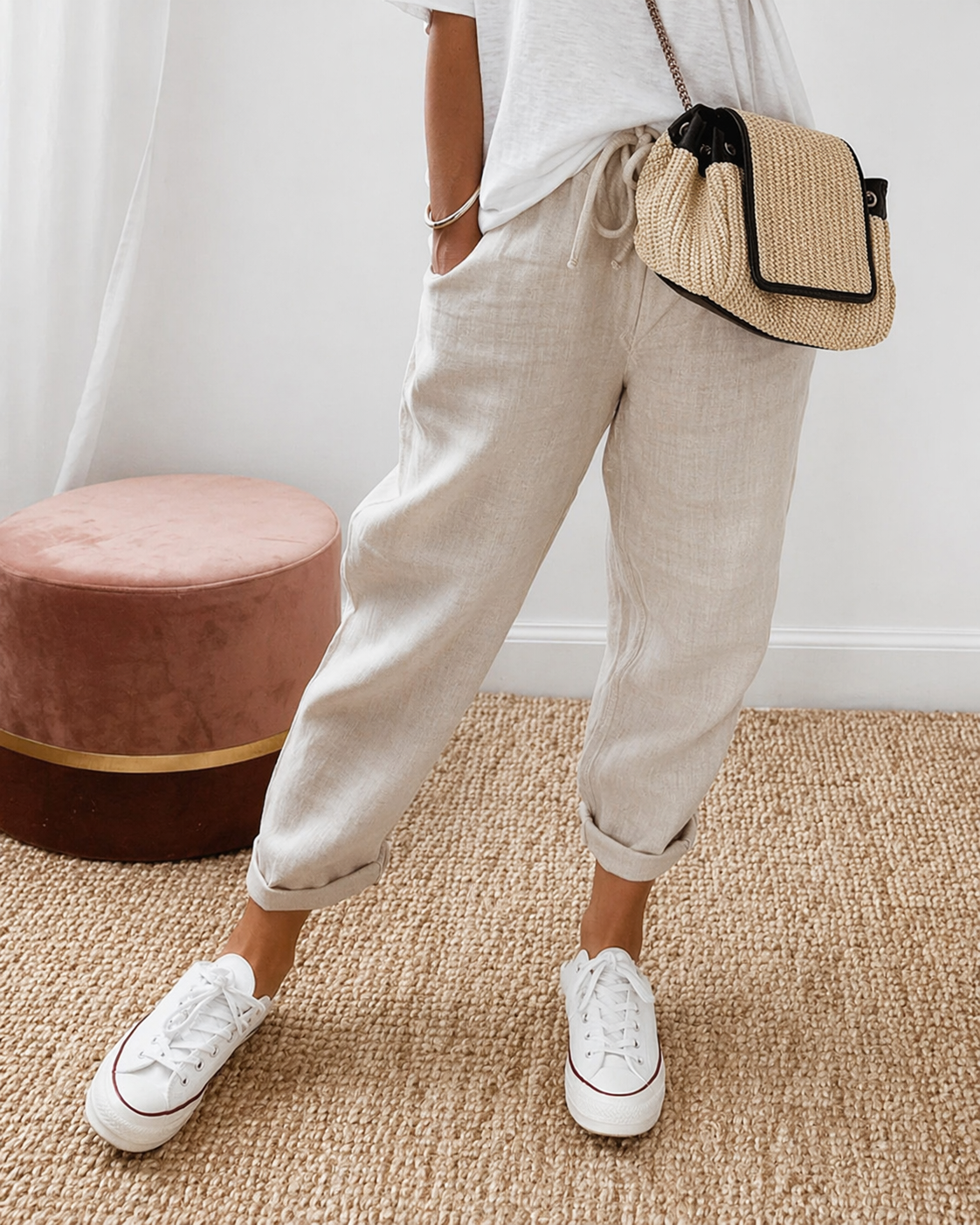 Pantalón Lino Riviera