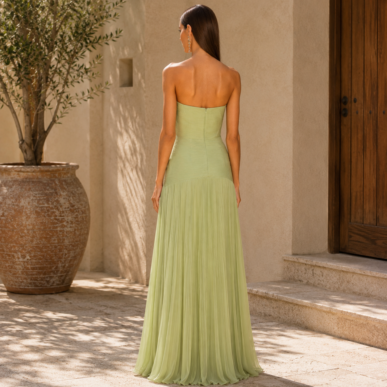 Vestido Siena | Largo Fluido