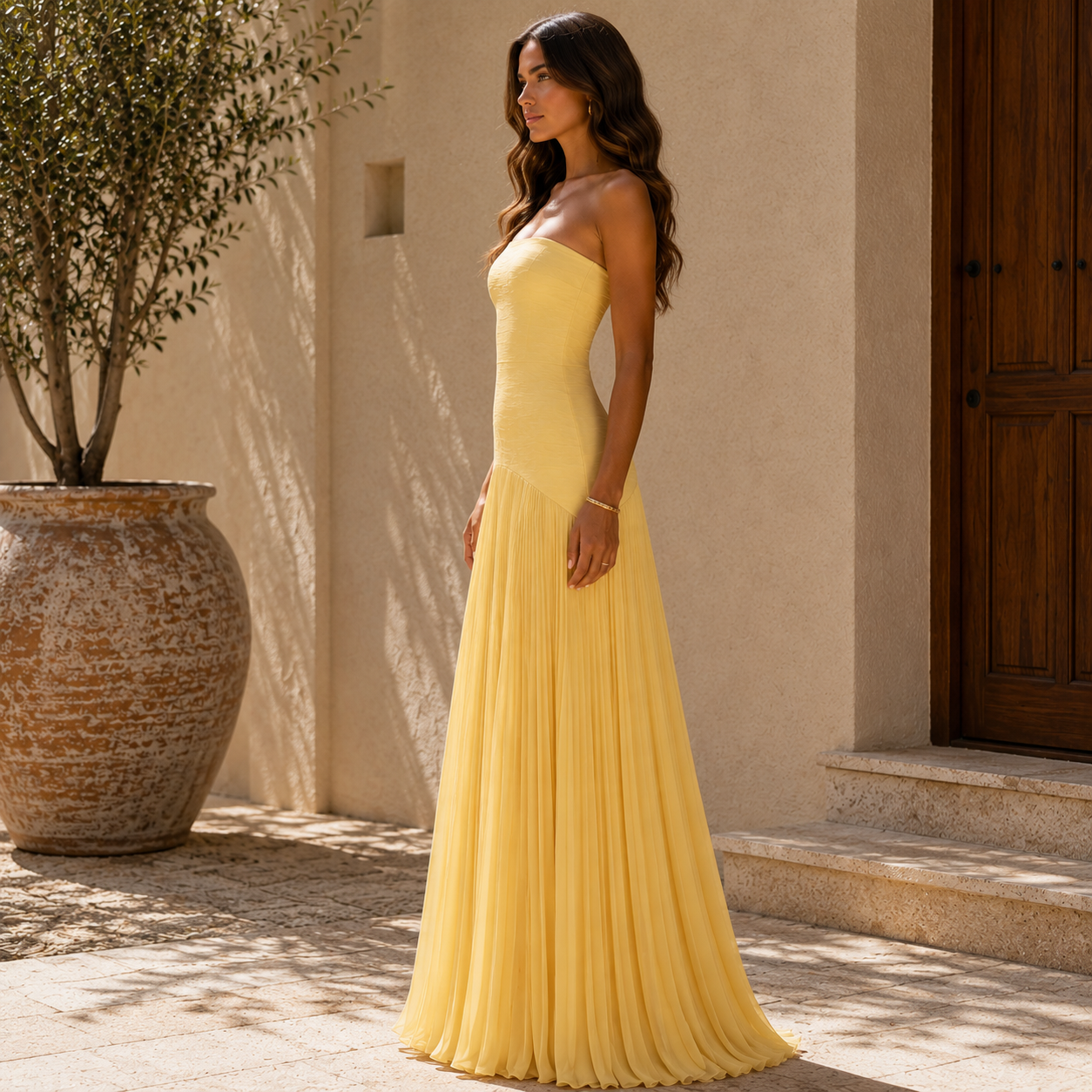 Vestido Siena | Largo Fluido