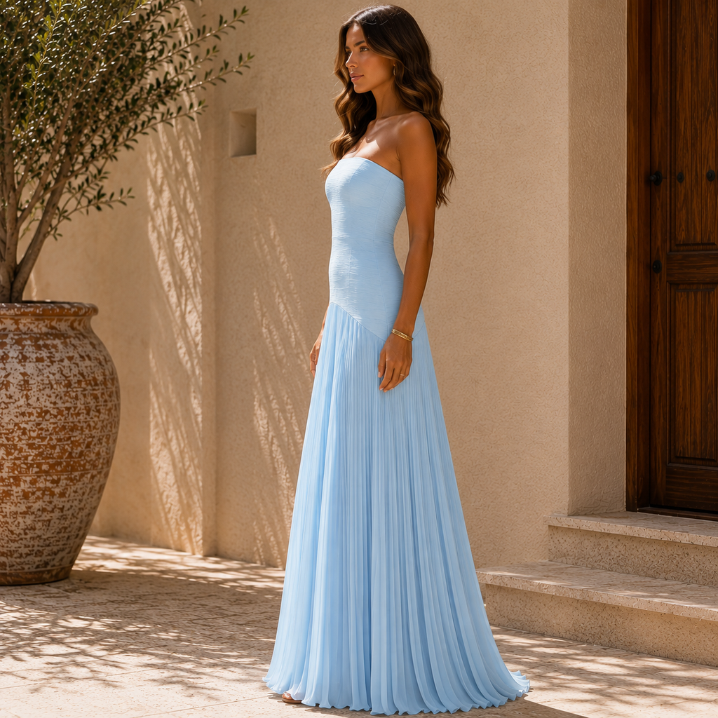 Vestido Siena | Largo Fluido