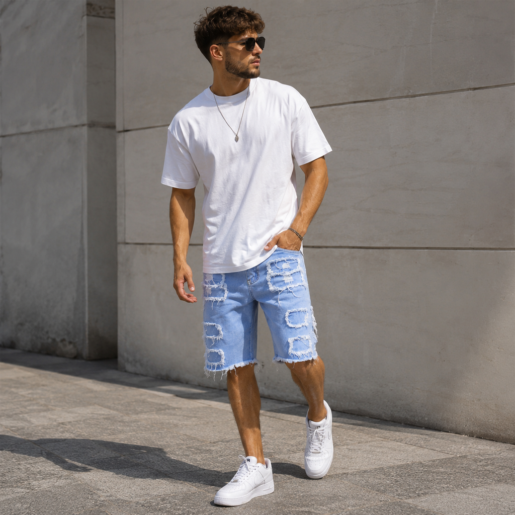 Pantalones Cortos Vaqueros Urban Fit