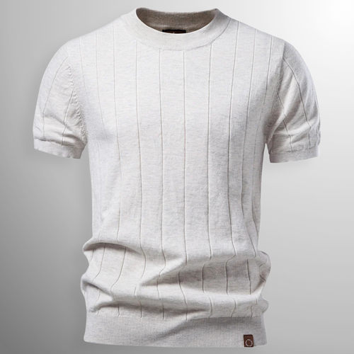 Camiseta de lujo de punto elástico