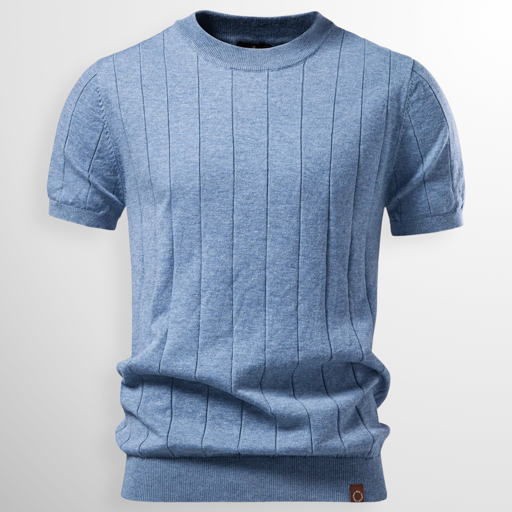 Camiseta de lujo de punto elástico