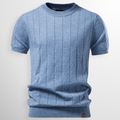 Camiseta de lujo de punto elástico