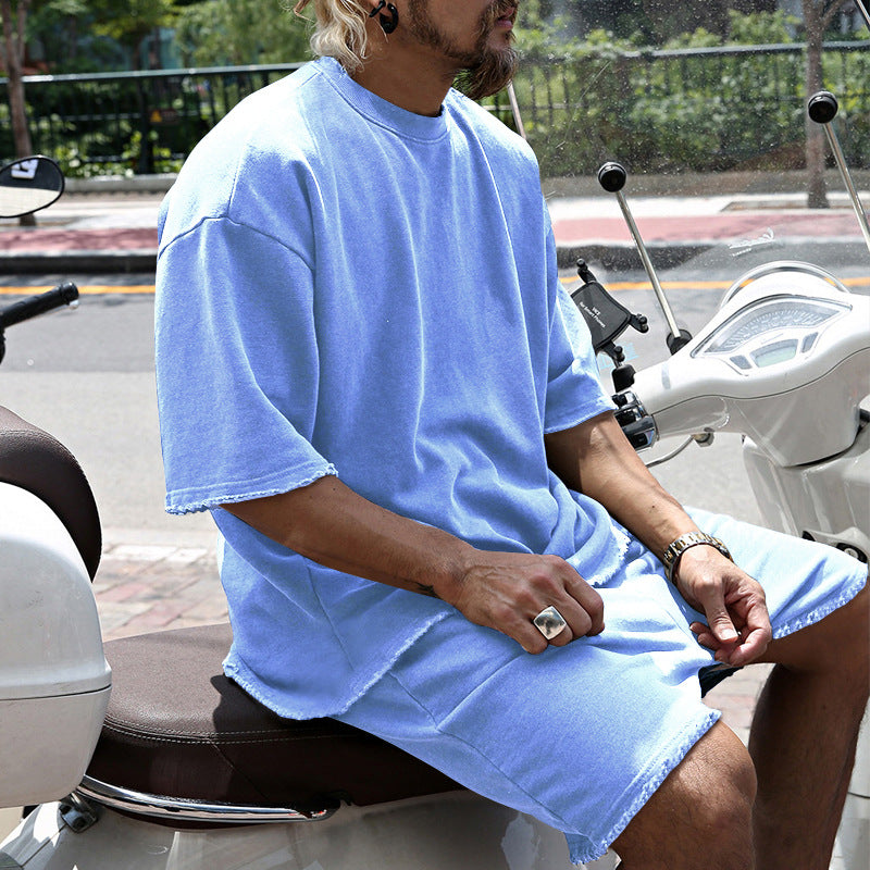 Conjunto deportivo sin mangas para hombre