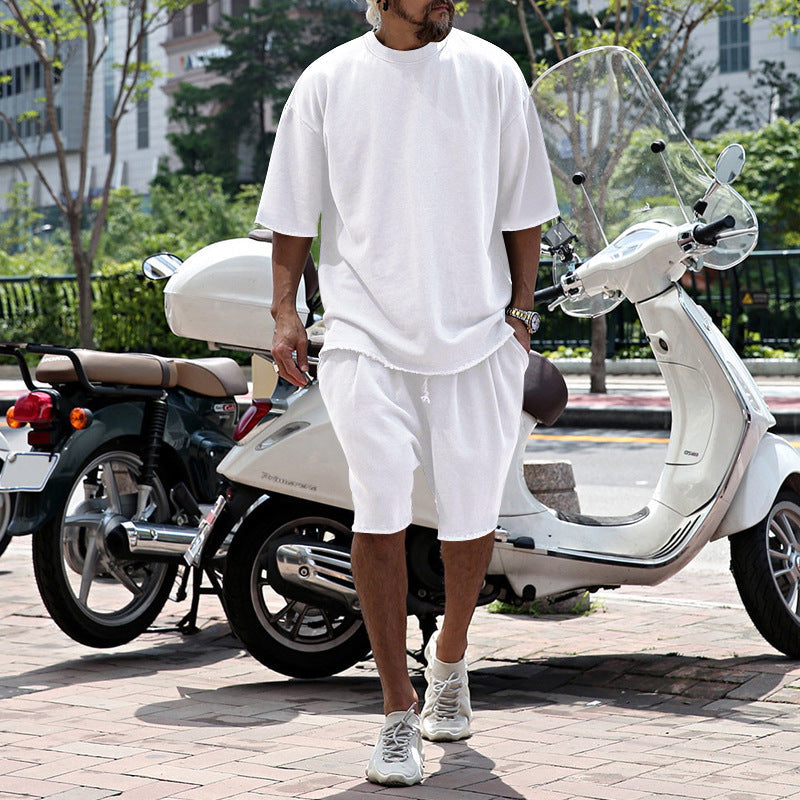 Conjunto deportivo sin mangas para hombre