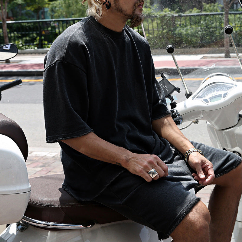 Conjunto deportivo sin mangas para hombre
