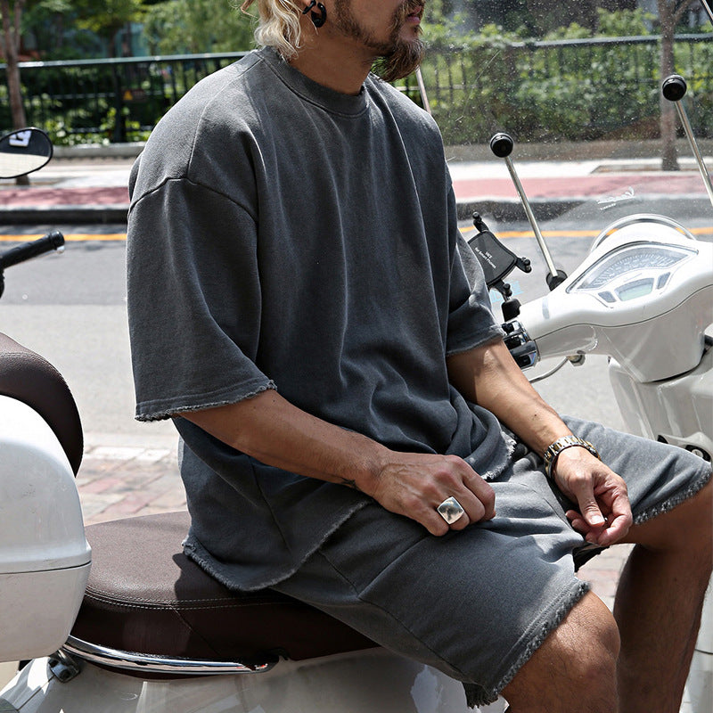 Conjunto deportivo sin mangas para hombre