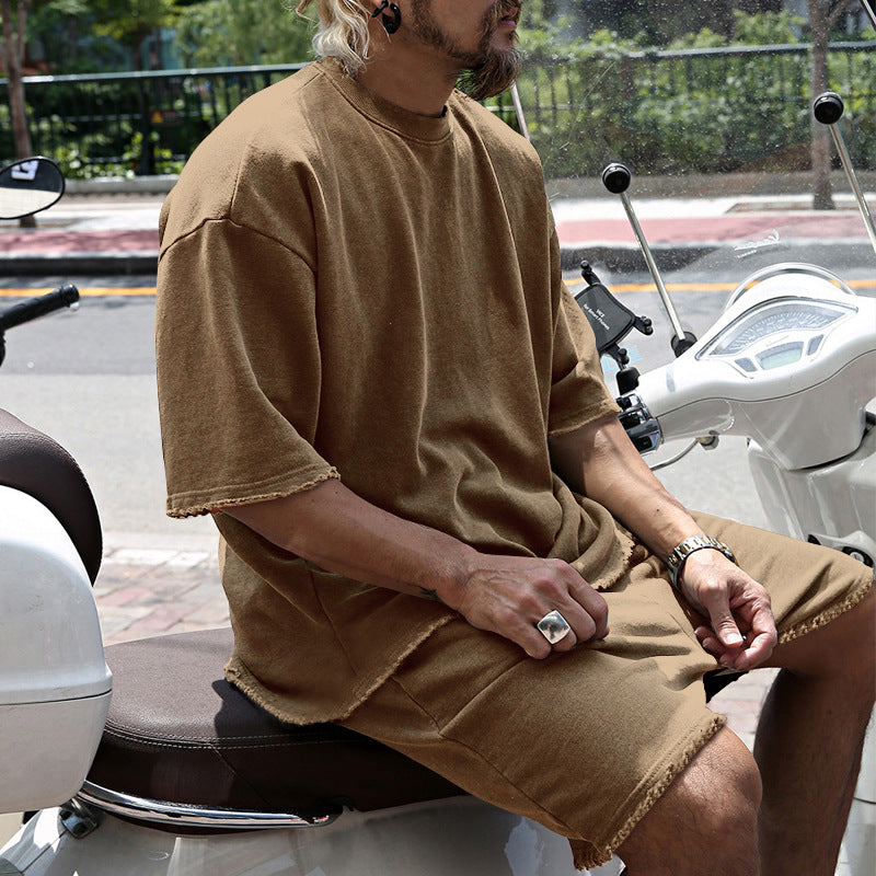 Conjunto deportivo sin mangas para hombre