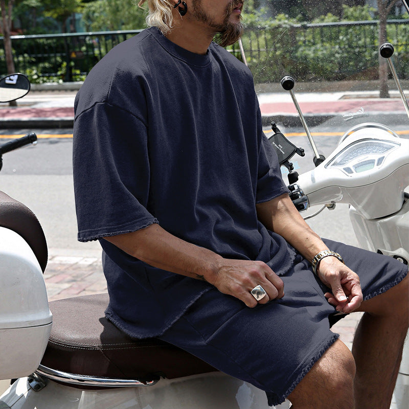 Conjunto deportivo sin mangas para hombre
