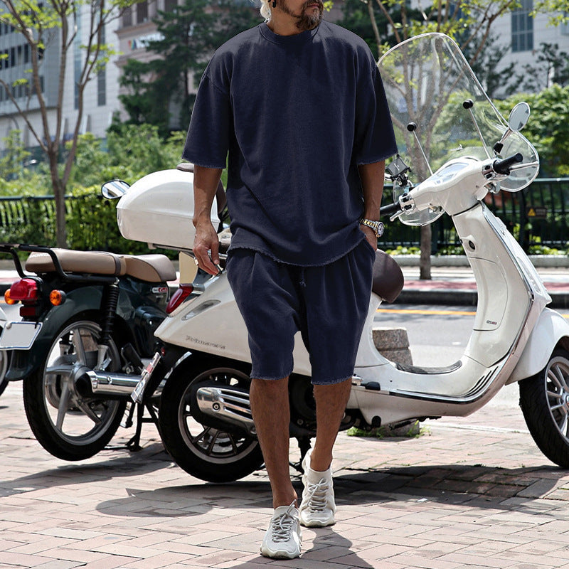 Conjunto deportivo sin mangas para hombre